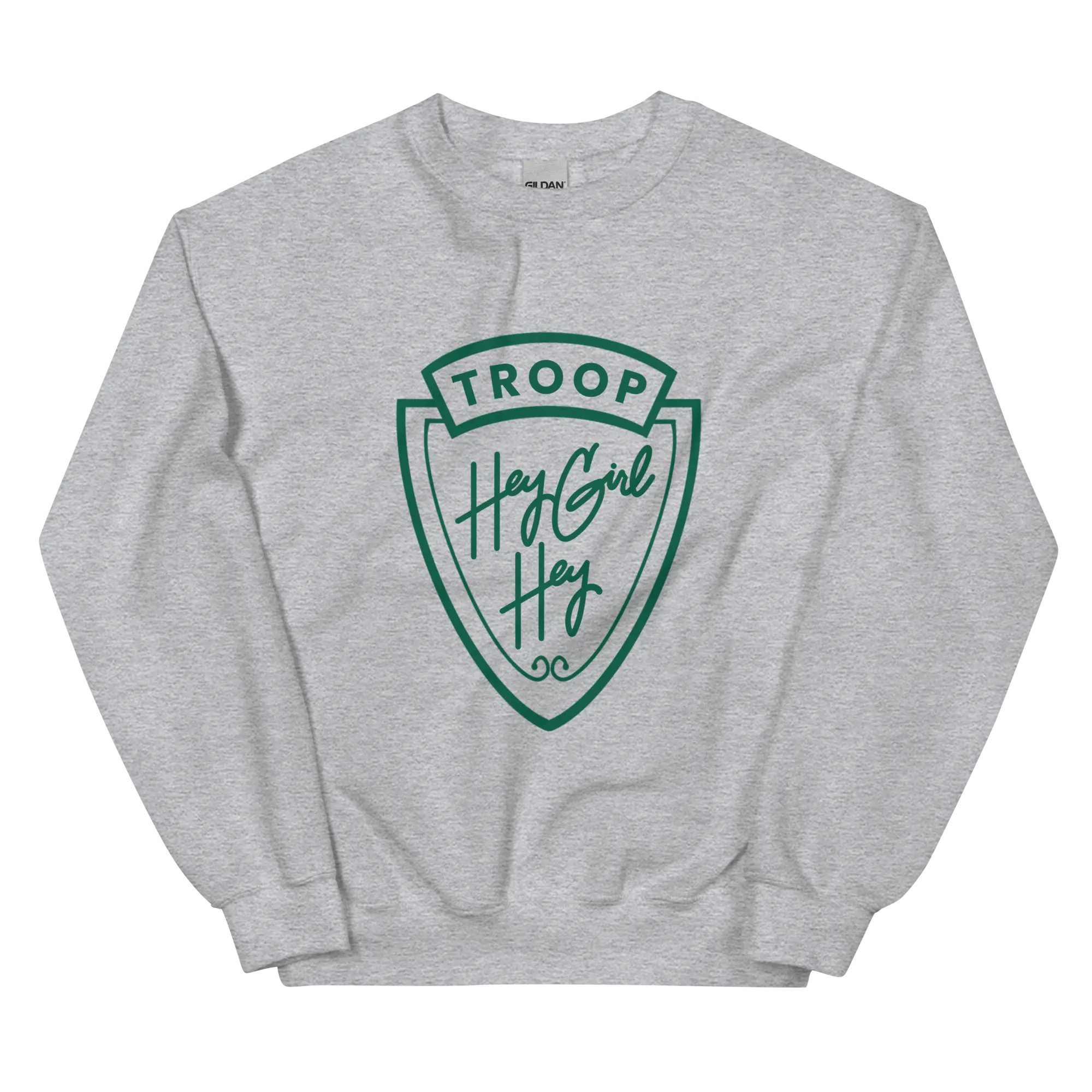 Troop Hey Girl Hey | Grey & Green