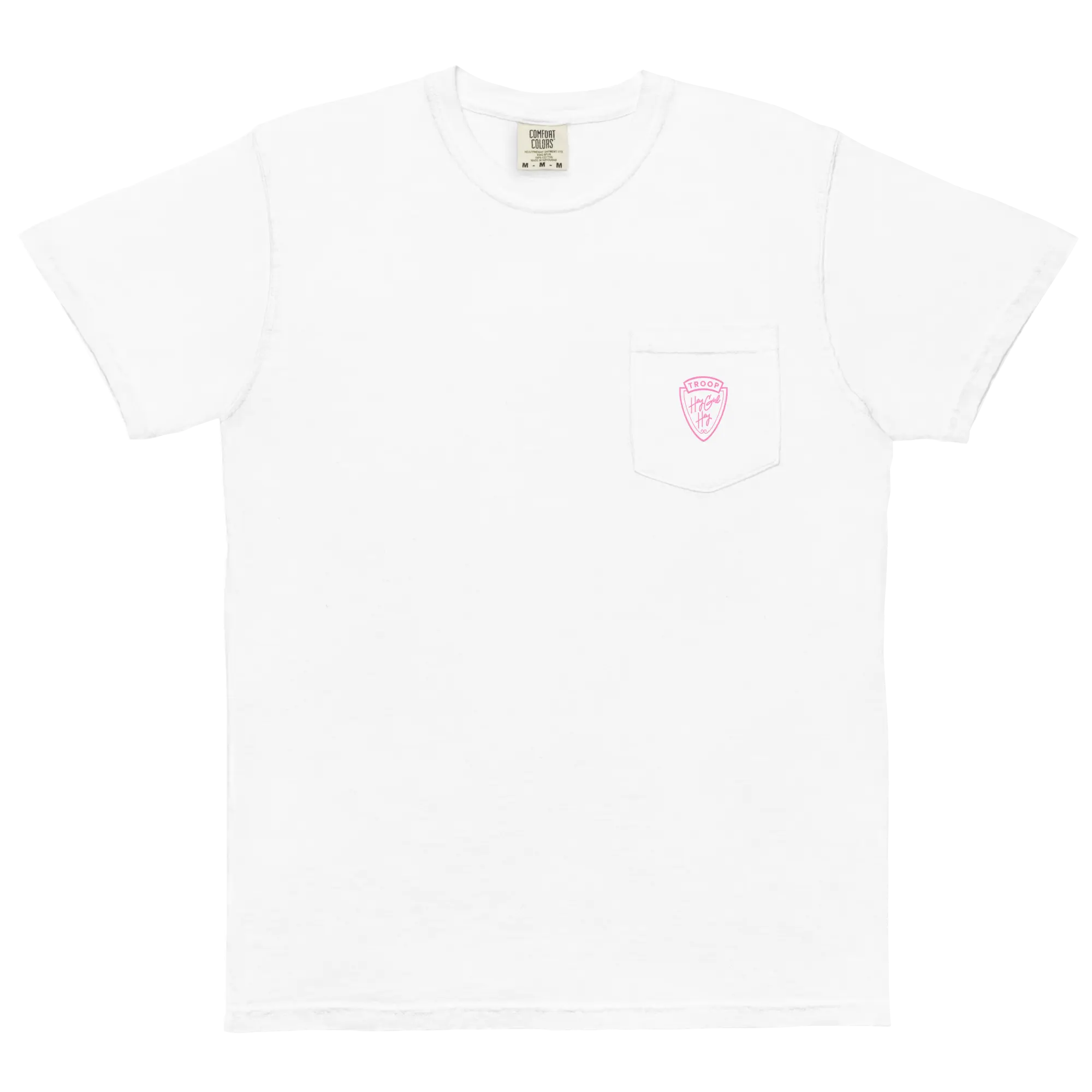 Troop Hey Girl Hey | Pocket Tee